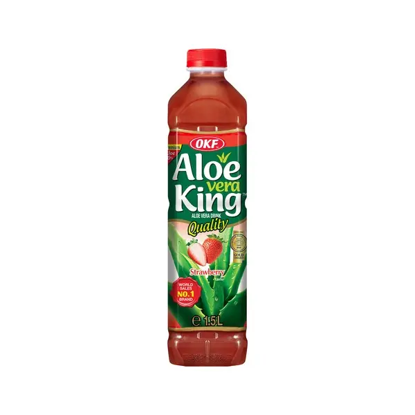 Boisson à l'Aloe et Fraise - 1,5 L OKF