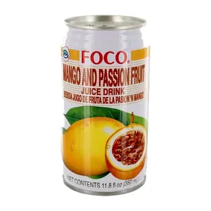 Boisson Mangue & Fruit de la Passion Foco 350 ml