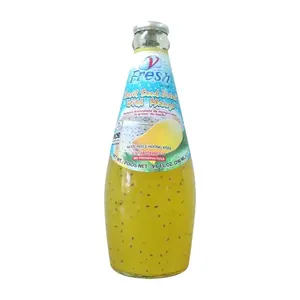 Boisson à la Mangue avec Graines de Basilic V-Fresh 290 ml