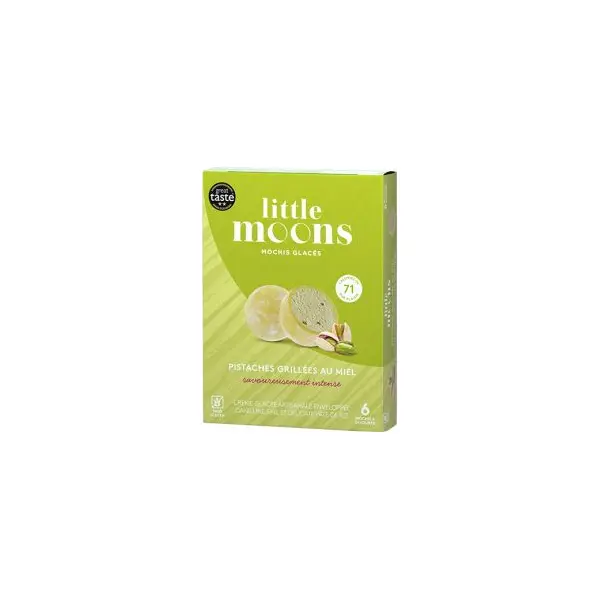 Mochi de pistache au miel grillée LITTLE MOONS