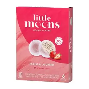 Mochi aux Fraises et Crème Little Moons 192 g