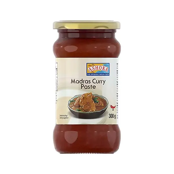 Pâte de curry Madras - 300 GR ASHOKA