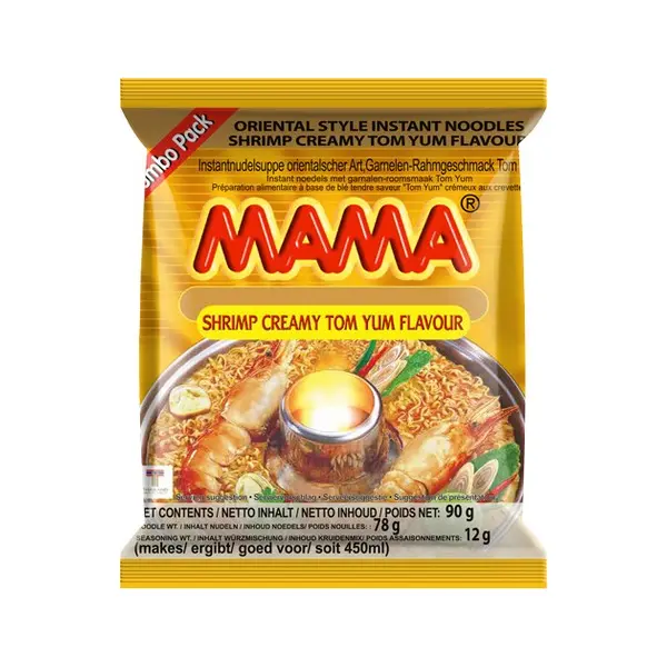 Nouilles aux Crevettes Crémeuses Jumbo - 90 GR MAMA