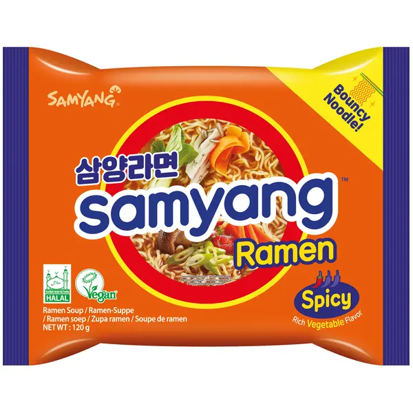 Nouilles Bœuf & Jambon - 120 GR SAMYANG