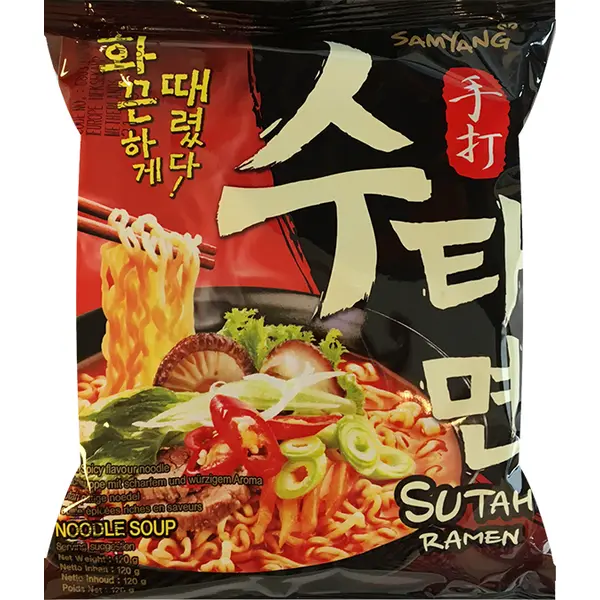 Nouilles Bœuf Épicé et Piquant Sutah - 120 GR SAMYANG