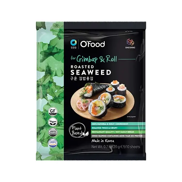 Algues Nori Grillées - 20 GR O'FOOD