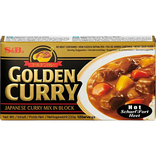 Golden Curry Épicé - 220 GR S&B