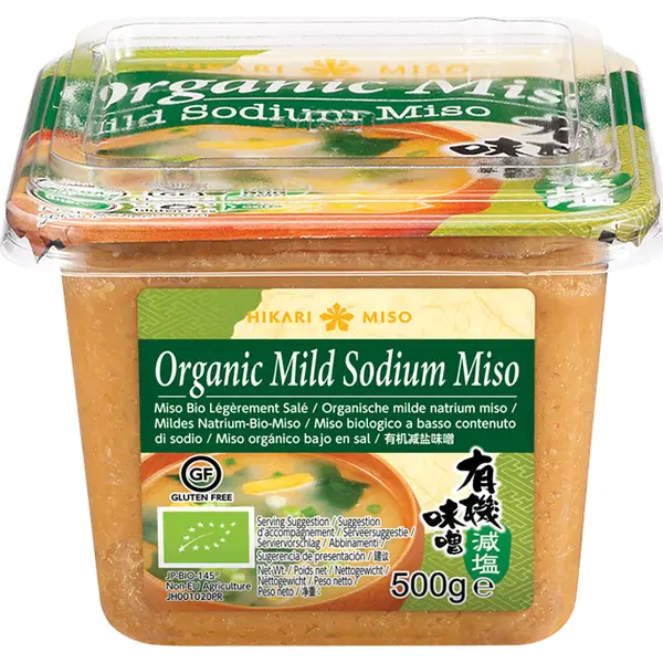Pâte de Miso Bio Réduite en Sel - 500 GR HIKARI