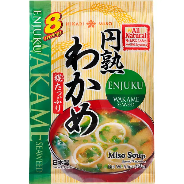 Soupe Miso aux Algues Wakame - 156 GR HIKARI