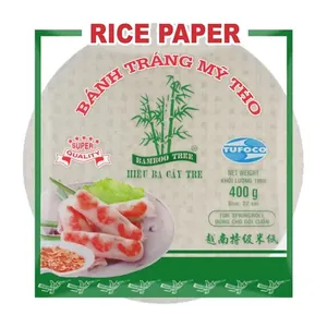 Papier de riz 22 cm (pour rouleaux de printemps) Bamboo Tree 400 g