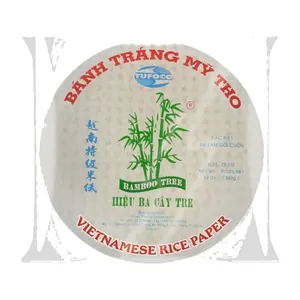 Papier de riz 28 cm (pour rouleaux de printemps) Bamboo Tree 340 g