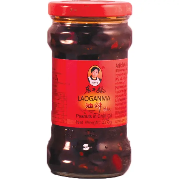 Cacahuètes dans l'Huile de Piment - 275 GR LAO GAN MA