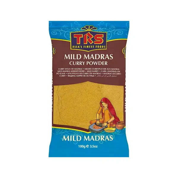 Poudre de Curry de Madras Doux - 100 GR TRS