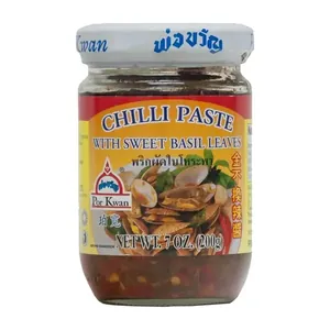 Pâte de Piment au Basilic Thai Por Kwann 200 g
