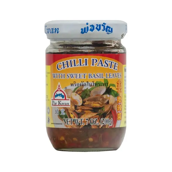 Pâte de Piment au Basilic Thai - 200 GR POR KWANN