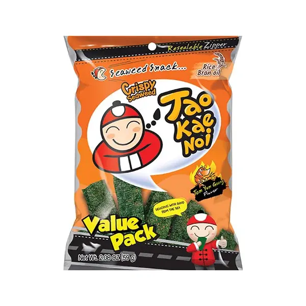 Chips d'Algues au Wasabi 59 - 59 GR GR TAO KAE NOI
