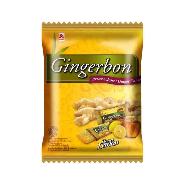 Bonbons au gingembre, miel et citron Gingerbon - 125 GR