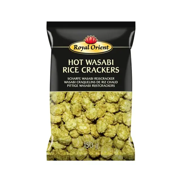 Crackers de riz au wasabi - 150 GR ROYAL ORIENT