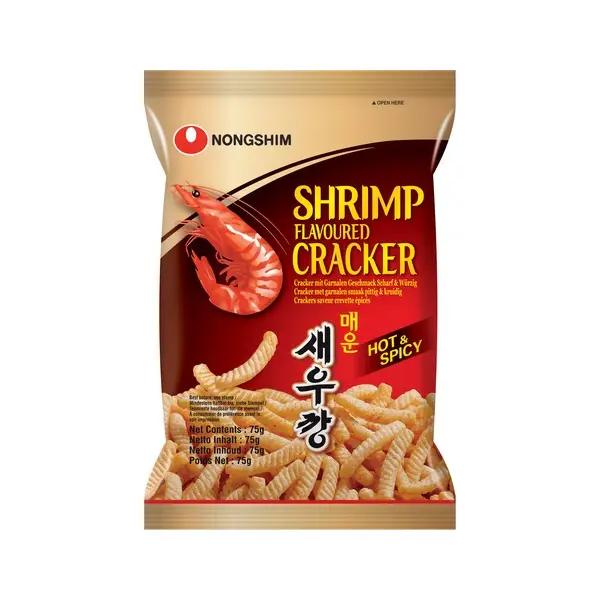 Crackers aux crevettes épicés - 75 GR NONGSHIM