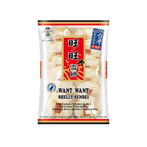 Crackers Senbei sucrés - 150 GR WANT WANT