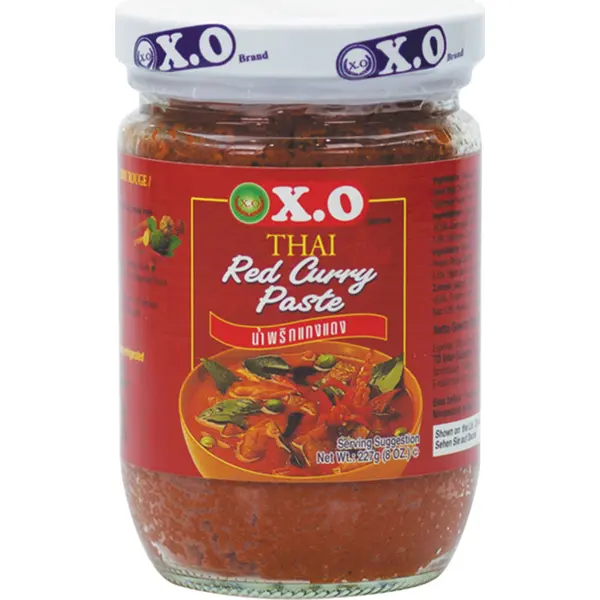 Pâte de Curry Rouge - 227 GR X.O