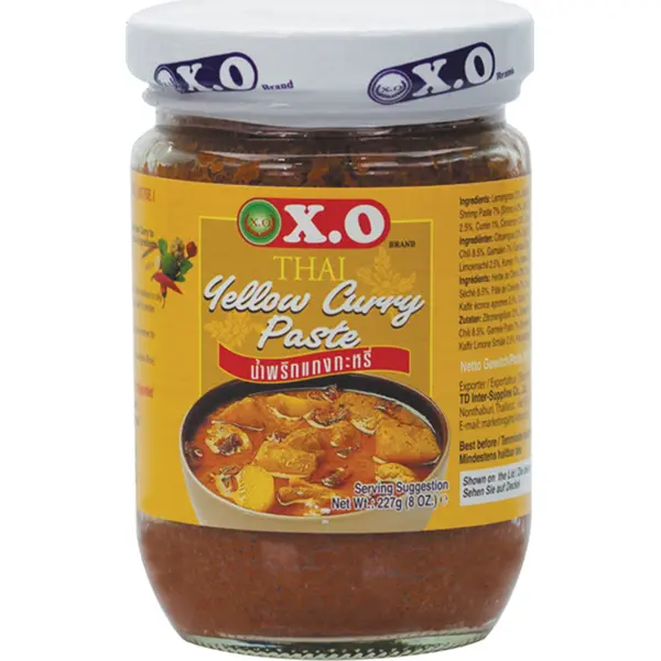 Pâte de Curry Jaune - 227 GR X.O