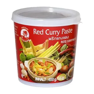 Pâte de Curry Rouge Cock 400 g
