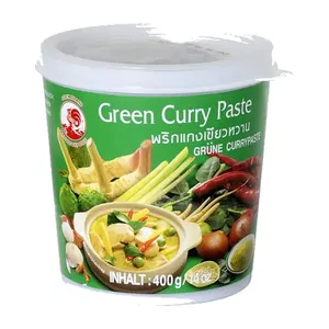 Pâte de Curry Vert Cock 400 g