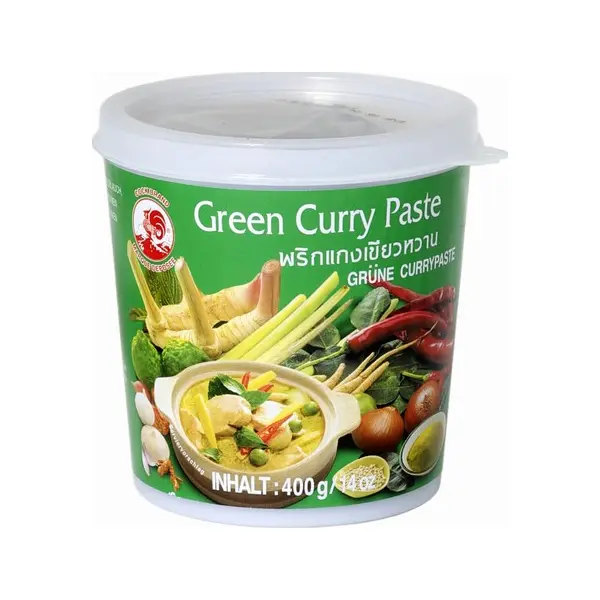 Pâte de Curry Vert - 400 GR COCK