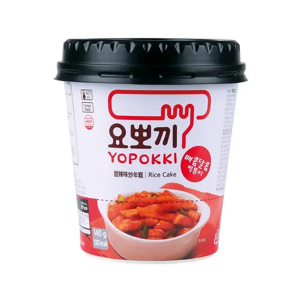Tteokbokki Sucré et Épicé - 140 GR YOPOKKI