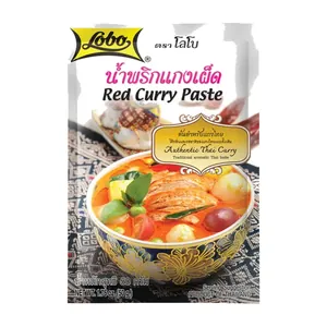 Pâte de Curry Rouge Lobo 50 g