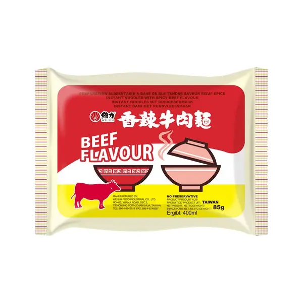 Nouilles Instantanées Boeuf - 85 GR WEI LIH