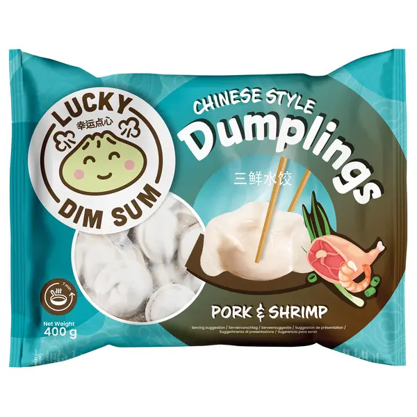 Dumplings Porc/Crevettes - 400 GR LUCKY DIM SUM