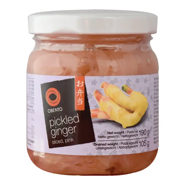 Gingembre Mariné Rose - 190 GR OBENTO