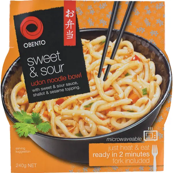 Nouilles Udon Aigre-Doux - 240 GR OBENTO