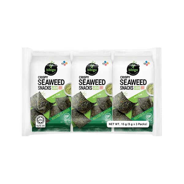 Algues au Wasabi - 5 GR BIBIGO