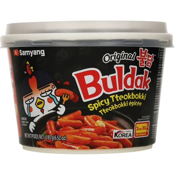 Tteokbokki Épicé au Poulet - 185 GR SAMYANG