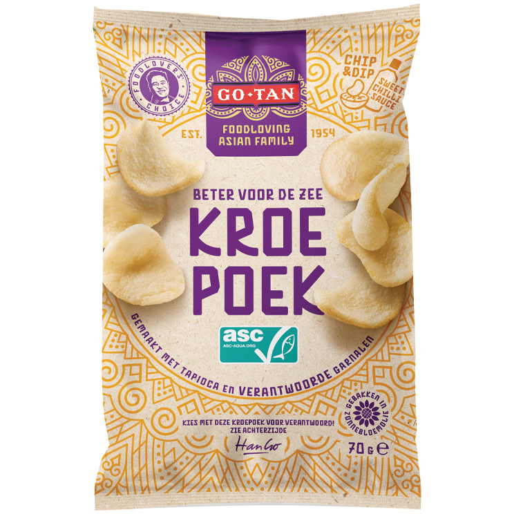 Chips de Crevette GO-TAN — 70 GR