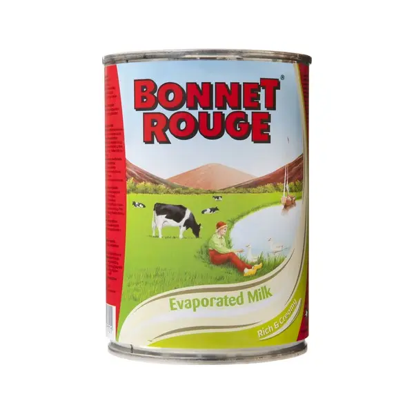 Lait Concentré non sucré - 410 GR BONNET ROUGE