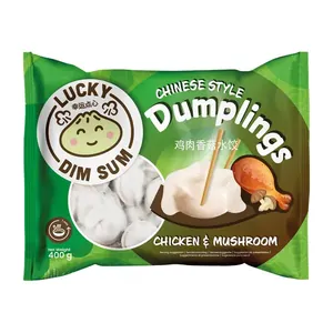 Dumplings Poulet/Champignons Lucky Dim Sum 400 g