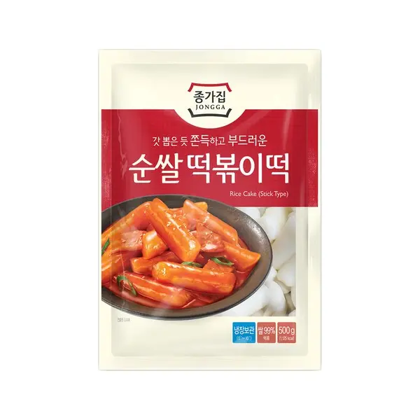 Tteokbokki Bâton - 500 GR JONGGA