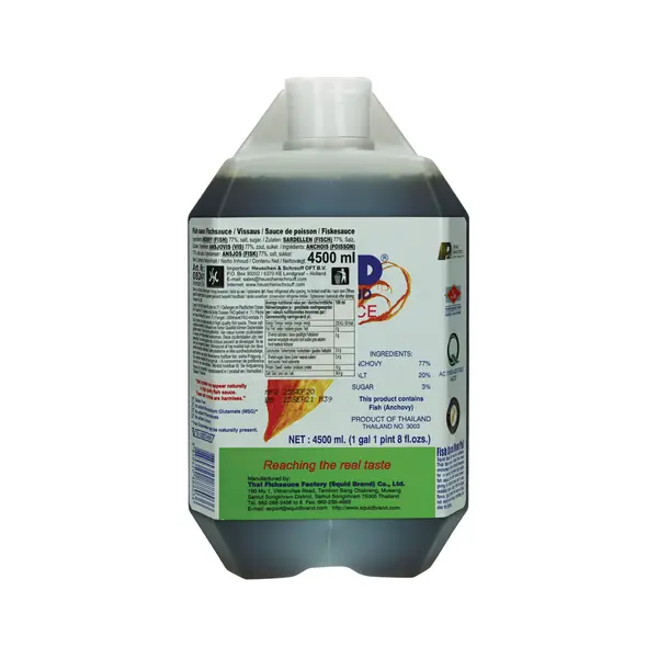 Sauce de Poisson SQUID 4.5 L