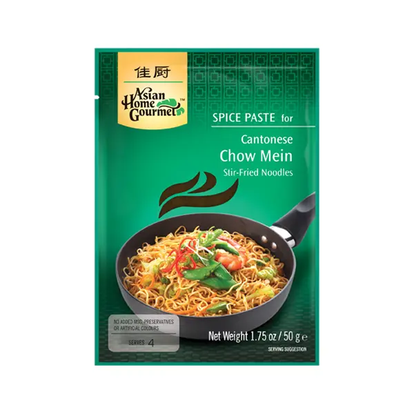 Pâte pour Nouilles Chow Mein - 50 GR ASIAN HOME GOURMET