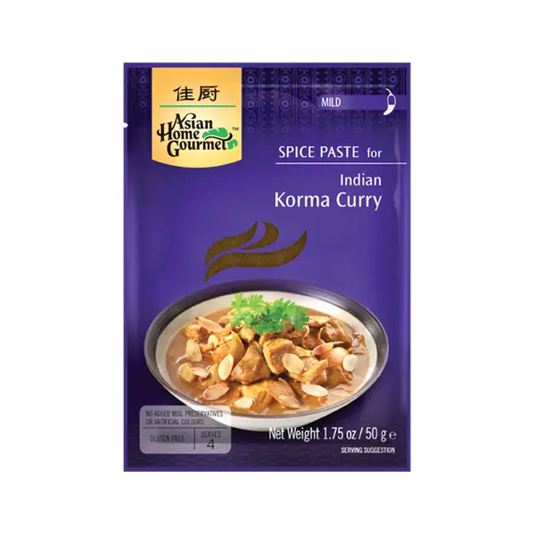Pâte pour Curry Korma - 50 GR ASIAN HOME GOURMET