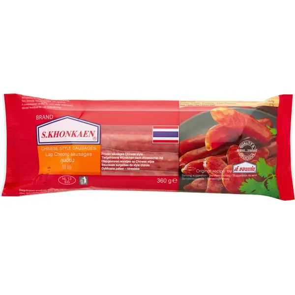 Saucisses Chinoises Lap Cheong - 360 GR S.KHONKAEN