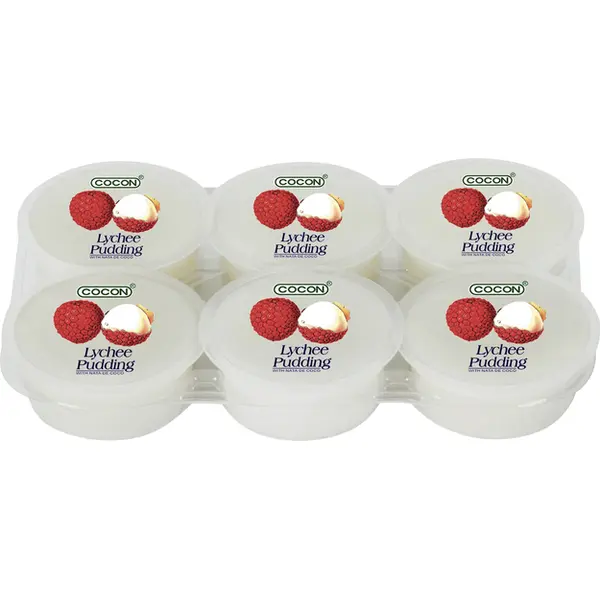 Gelée de Litchi Mini Barquettes - 480 GR COCON