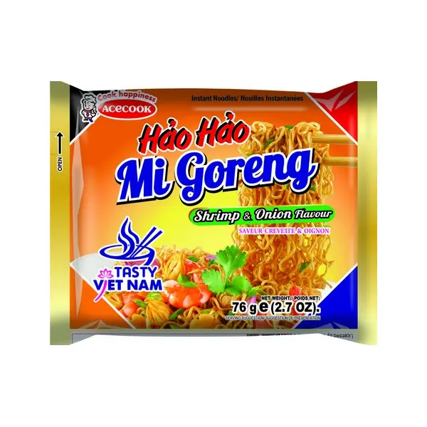 Nouilles aux Crevettes et Oignon - 76 GR ACECOOK