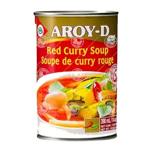 Soupe au Curry Rouge Aroy-D 400 ml