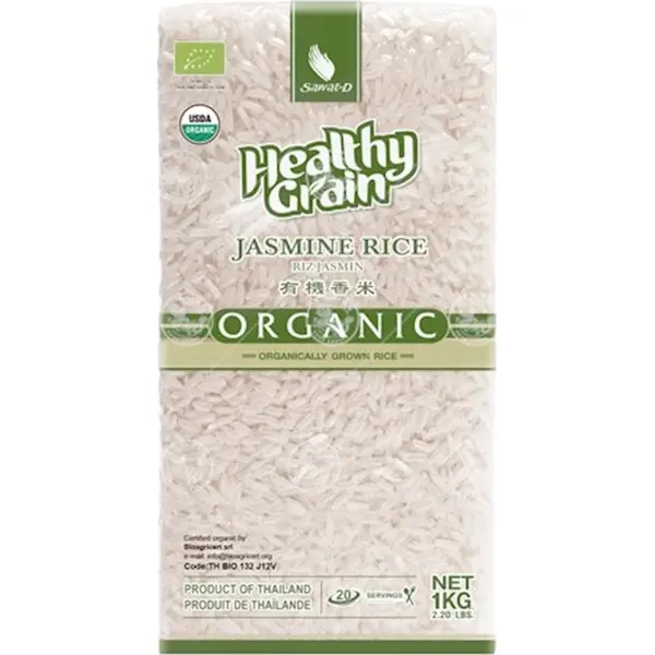 Riz Jasmin Blanc Bio - 1 KG SAWAT-D