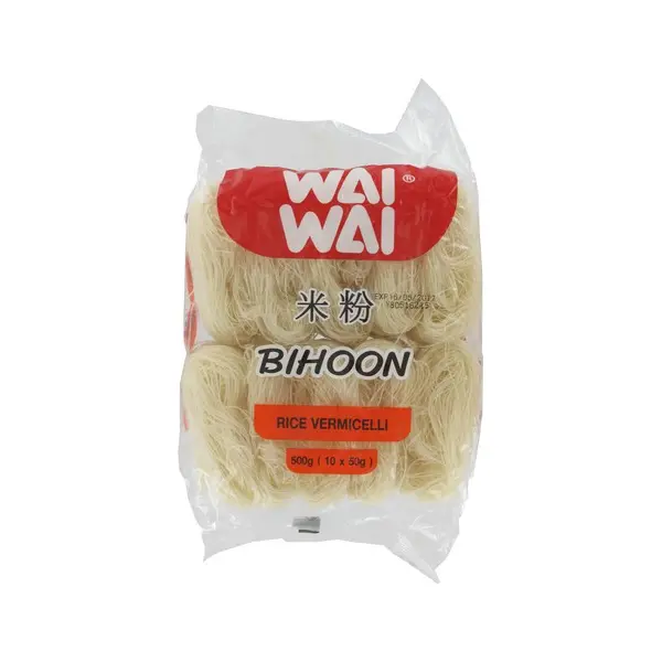 Vermicelles de Riz Bihon - 500 GR WAI WAI
